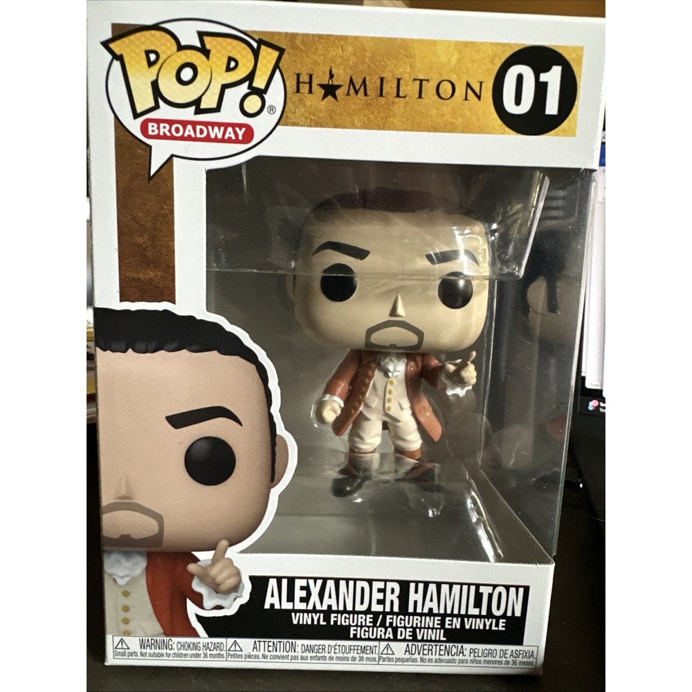 Funko Pop! Vinyl Alexander Hamilton #01 Broadway Hamilton Series 1 Vaulted 57573